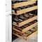 Whynter 46 Bottle Dual Temperature Zone Built-In Wine Refrigerator BWR-462DZ - alternate 4